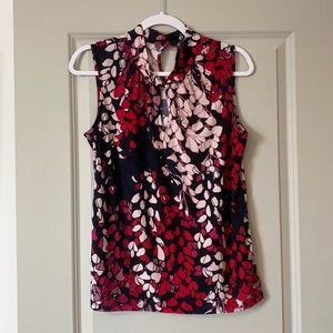 Tommy Hilfiger floral tank blouse size medium